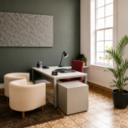 AX Business – Oficinas Privadas Premium en Las Palmas de Gran Canaria Oficina privada premium en AX Business en Las Palmas de Gran Canaria con diseño moderno y ambiente profesional.